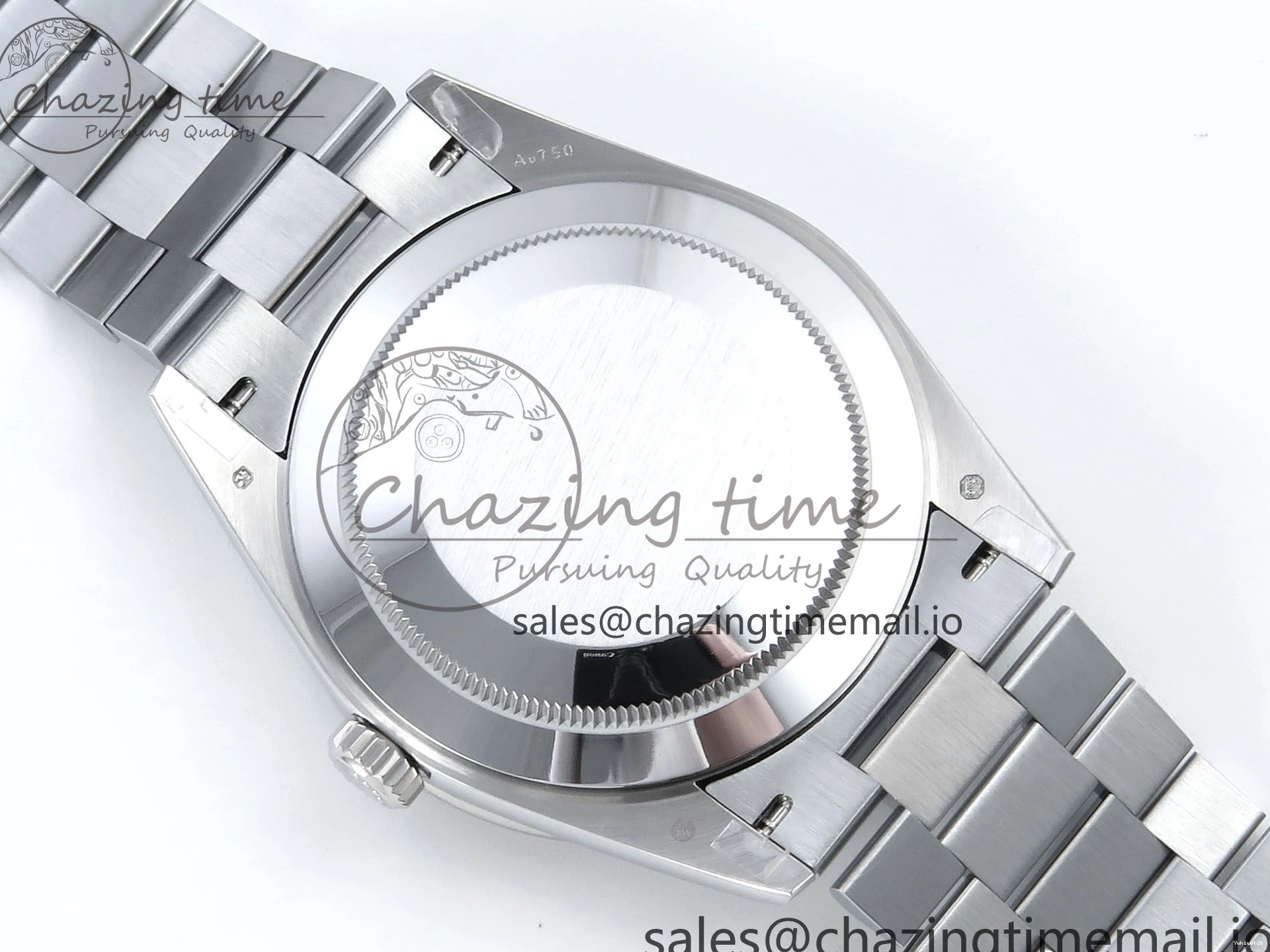 40 Blue Bezel Best 1:1 (Gain Weight) Diamonds Edition SS A2836 Crystal V5 DayDate Dial President Bracelet QF on 0310